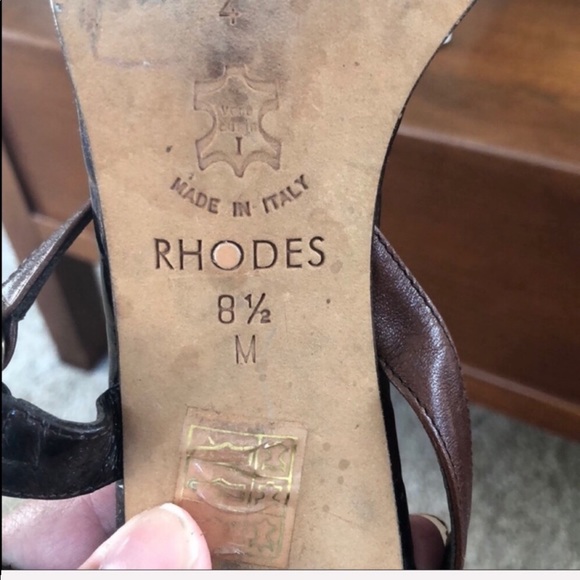 brighton🌸🌺 RHODES slingback heels - Picture 7 of 7